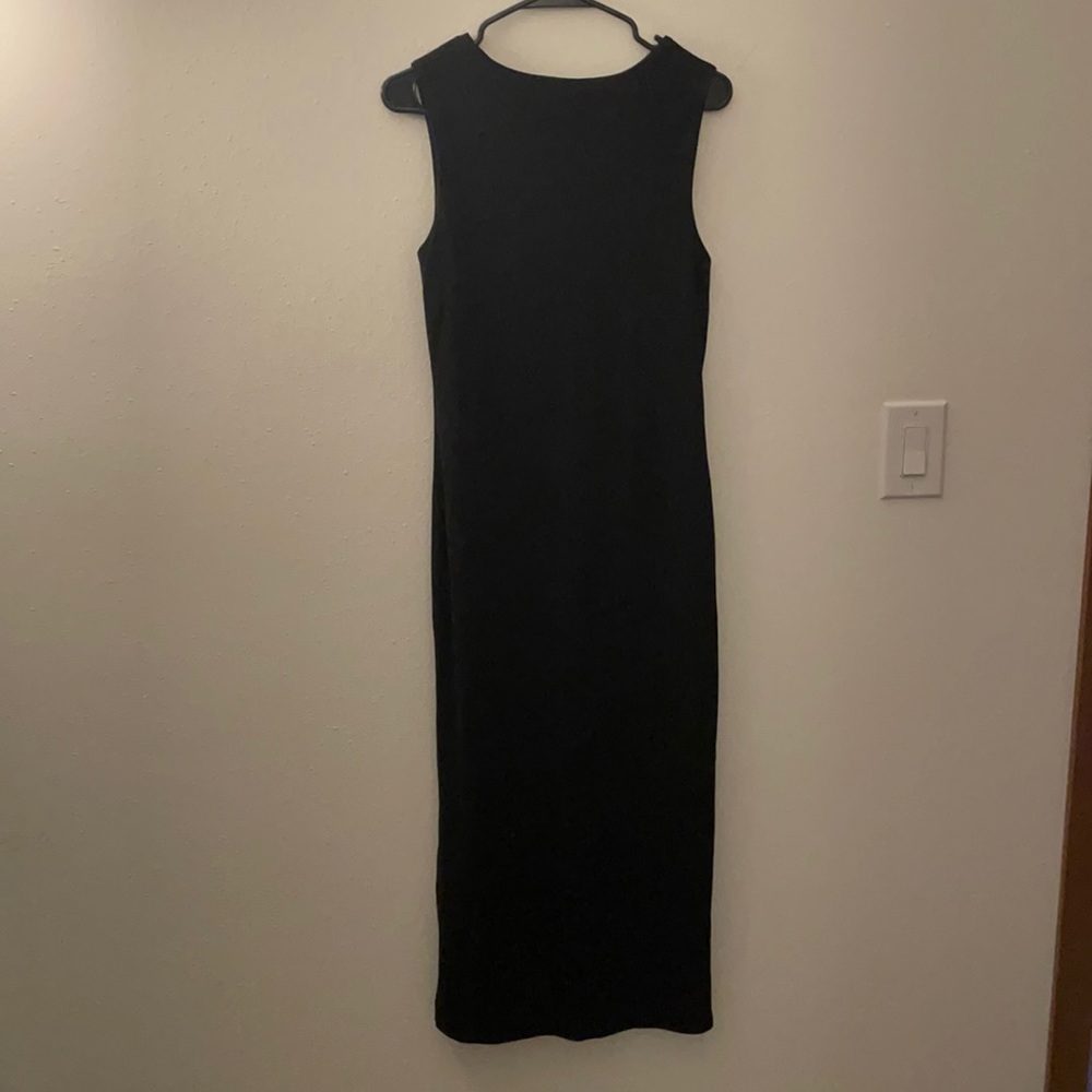 Moda International Long Black Dress